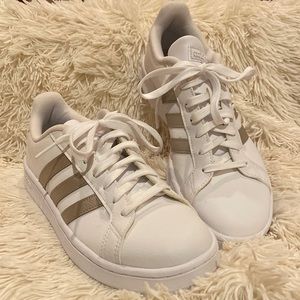 Brand new without box or tags. Never worn!! Adidas Grand Court Shoes - size 8.5
